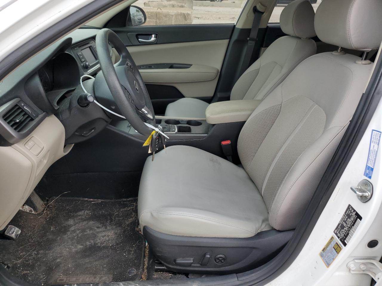 5xxgt4l37hg161569 5XXGT4L37HG161569 2017 Kia Optima Lx