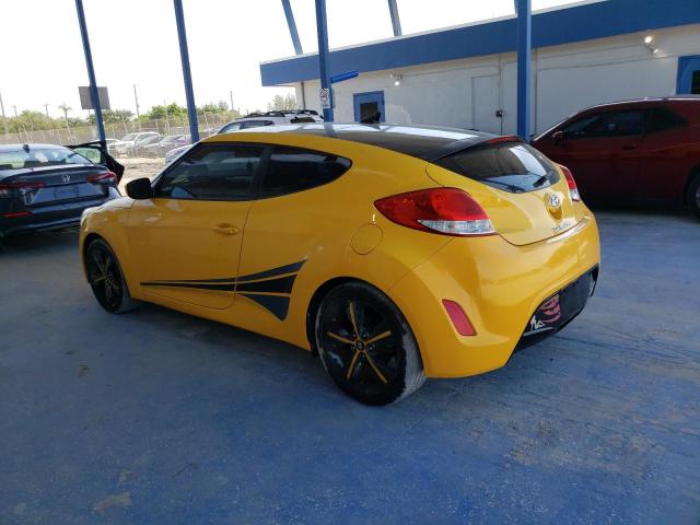 Coupet HYUNDAI VELOSTER 2016 Yellow