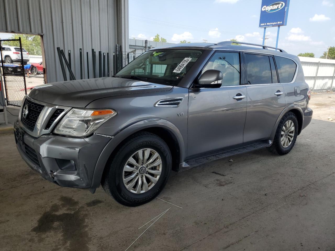 2020 Nissan Armada Sv VIN: JN8AY2ND2L9106409 Lot: 64904155