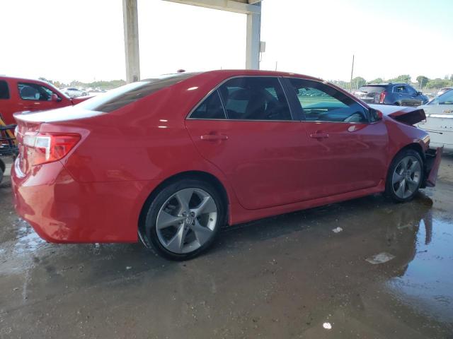  TOYOTA CAMRY 2014 Red