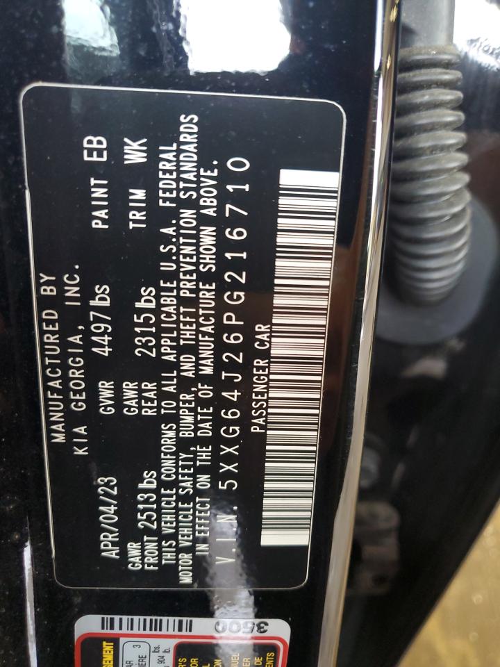 2023 Kia K5 Gt Line VIN: 5XXG64J26PG216710 Lot: 65585875