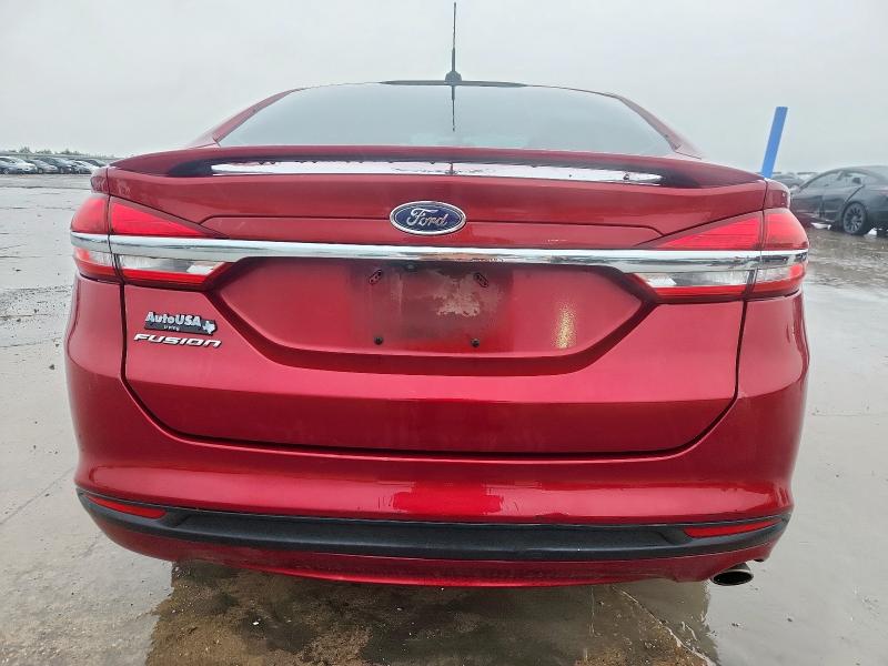  FORD FUSION 2018 Red