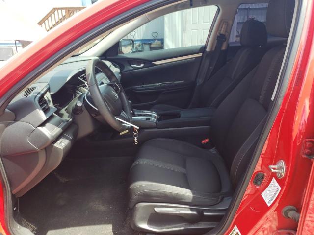Sedans HONDA CIVIC 2016 Czerwony