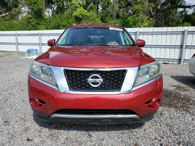  NISSAN PATHFINDER 2014 Красный
