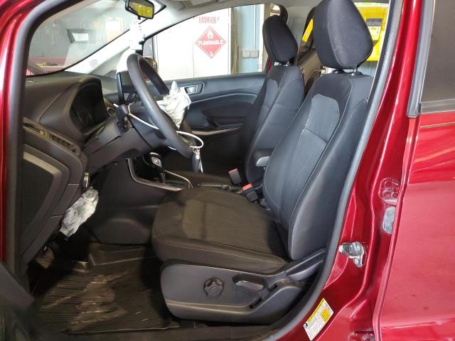  FORD ECOSPORT 2021 Red