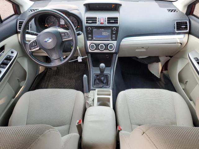 Parquets SUBARU XV 2015 Czerwony