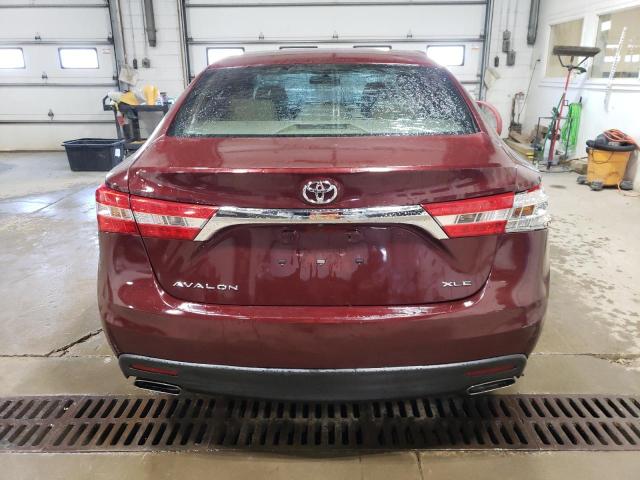  TOYOTA AVALON 2014 Czerwony