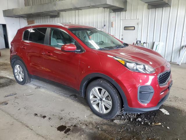  KIA SPORTAGE 2018 Czerwony