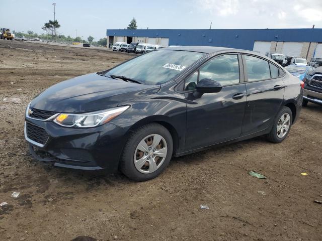 Sedans CHEVROLET CRUZE 2016 Czarny