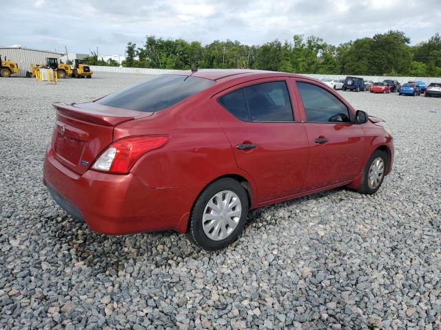  NISSAN VERSA 2015 Burgundy