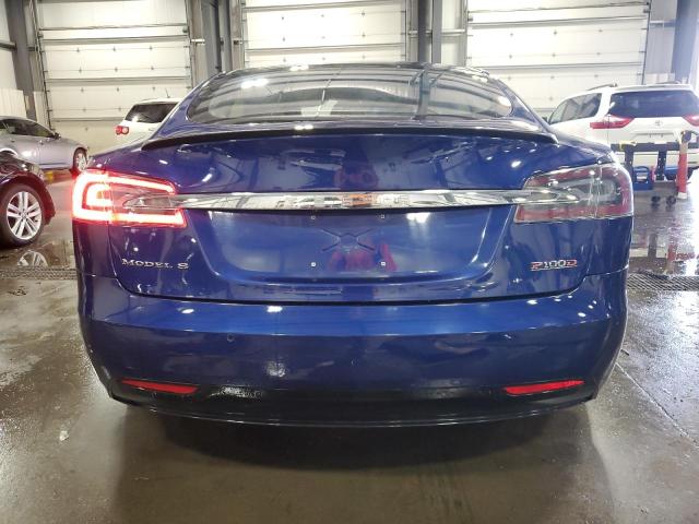  TESLA MODEL S 2016 Granatowy