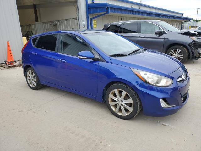  HYUNDAI ACCENT 2013 Granatowy