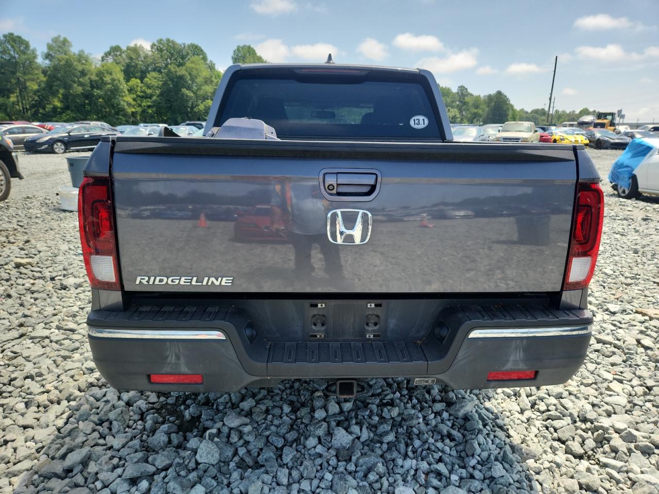 2018 Honda Ridgeline Rtl VIN: 5FPYK2F61JB001253 Lot: 64639555