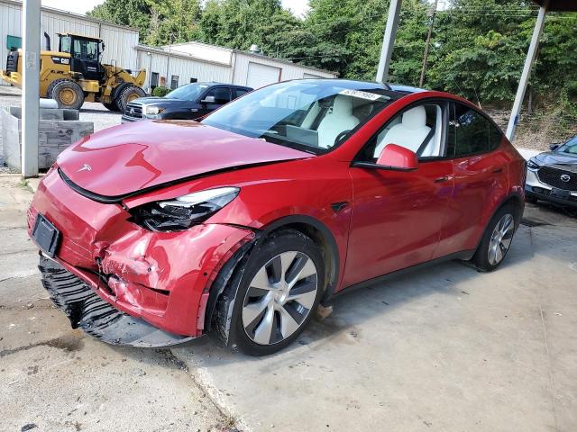  TESLA MODEL Y 2022 Czerwony