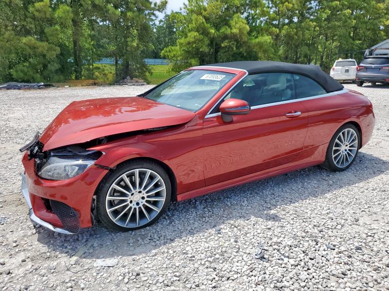  MERCEDES-BENZ C-CLASS 2017 Красный