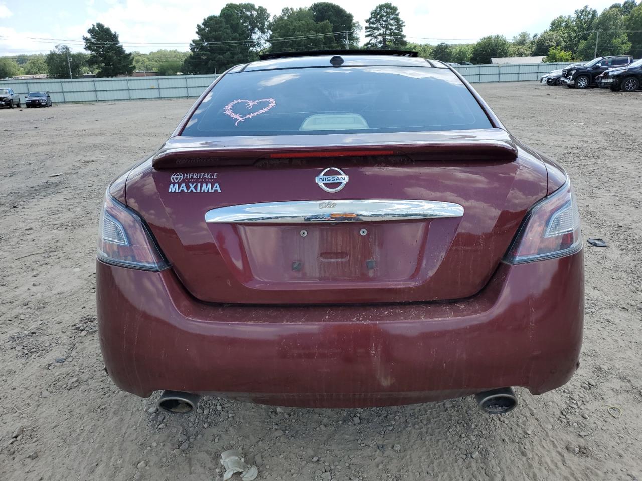 2012 Nissan Maxima S VIN: 1N4AA5AP2CC860873 Lot: 65456365