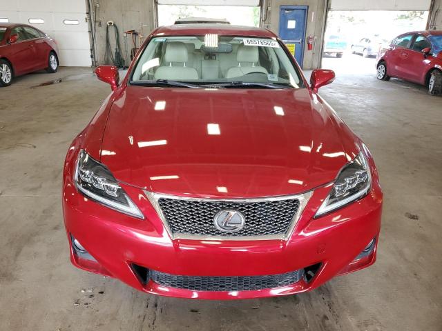 Sedans LEXUS IS 2012 Red