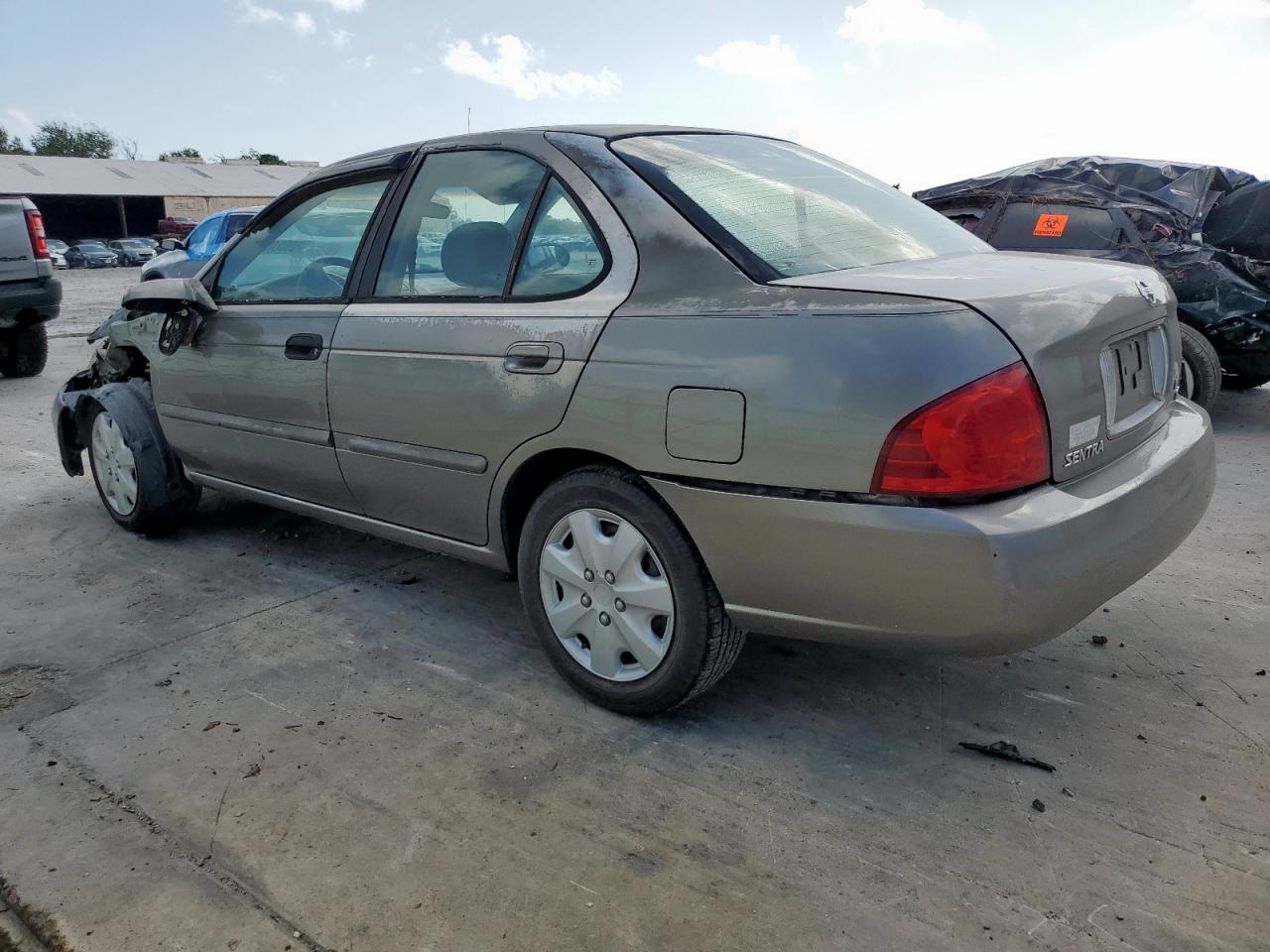 2004 Nissan Sentra 1.8 silver sedan gas 3N1CB51D24L828133 photo #3