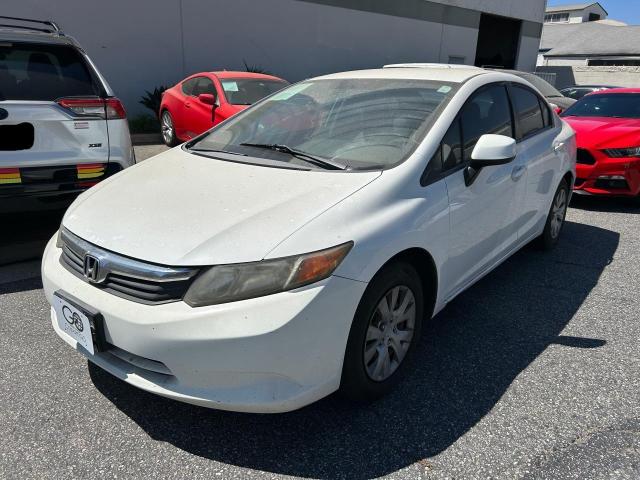 Sedans HONDA CIVIC 2012 Biały