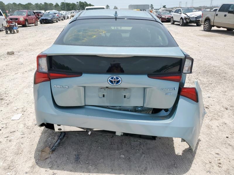 TOYOTA PRIUS 2019 Turquoise