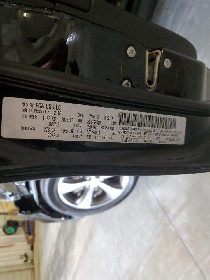 2019 Jeep Cherokee Limited VIN: 1C4PJMDX1KD121321 Lot: 65957605