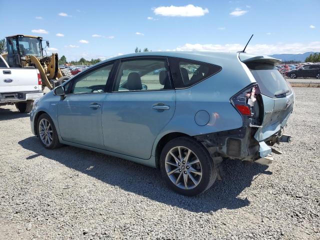  TOYOTA PRIUS 2016 Бирюзовый