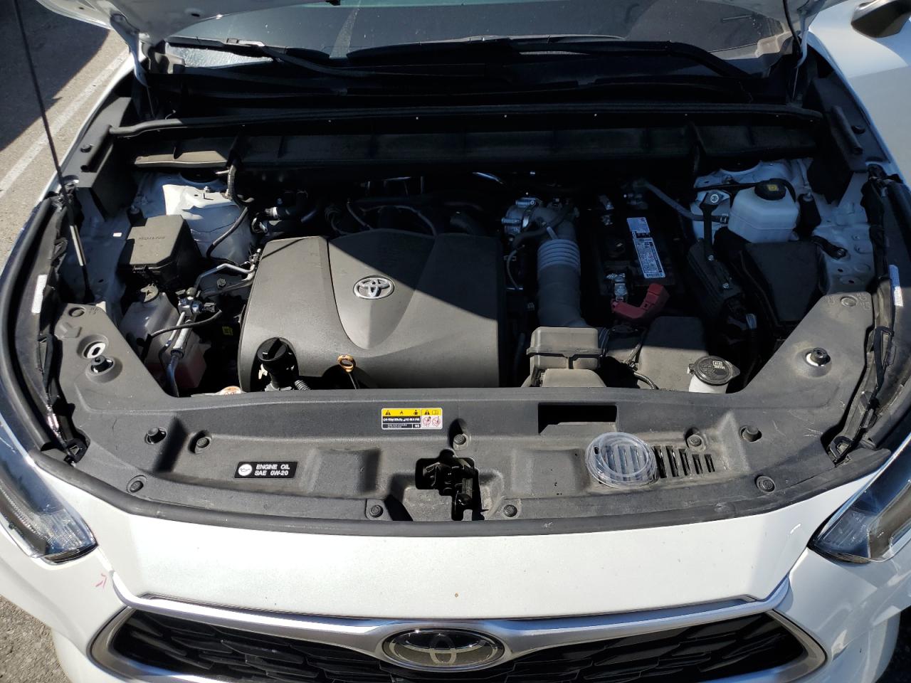 2022 Toyota Highlander L VIN: 5TDCZRAH8NS093740 Lot: 64499535