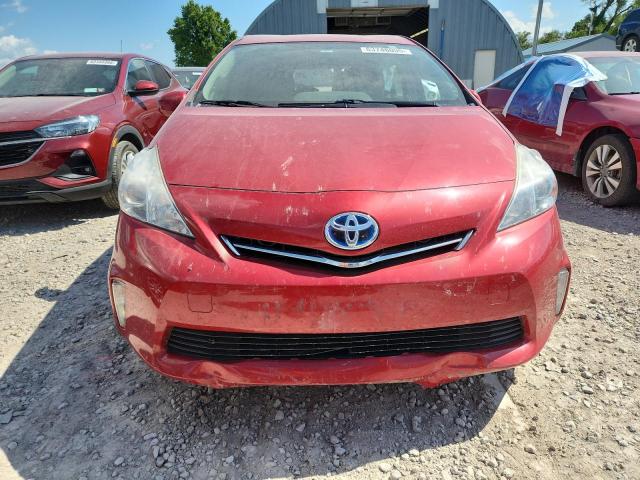  TOYOTA PRIUS 2012 Red