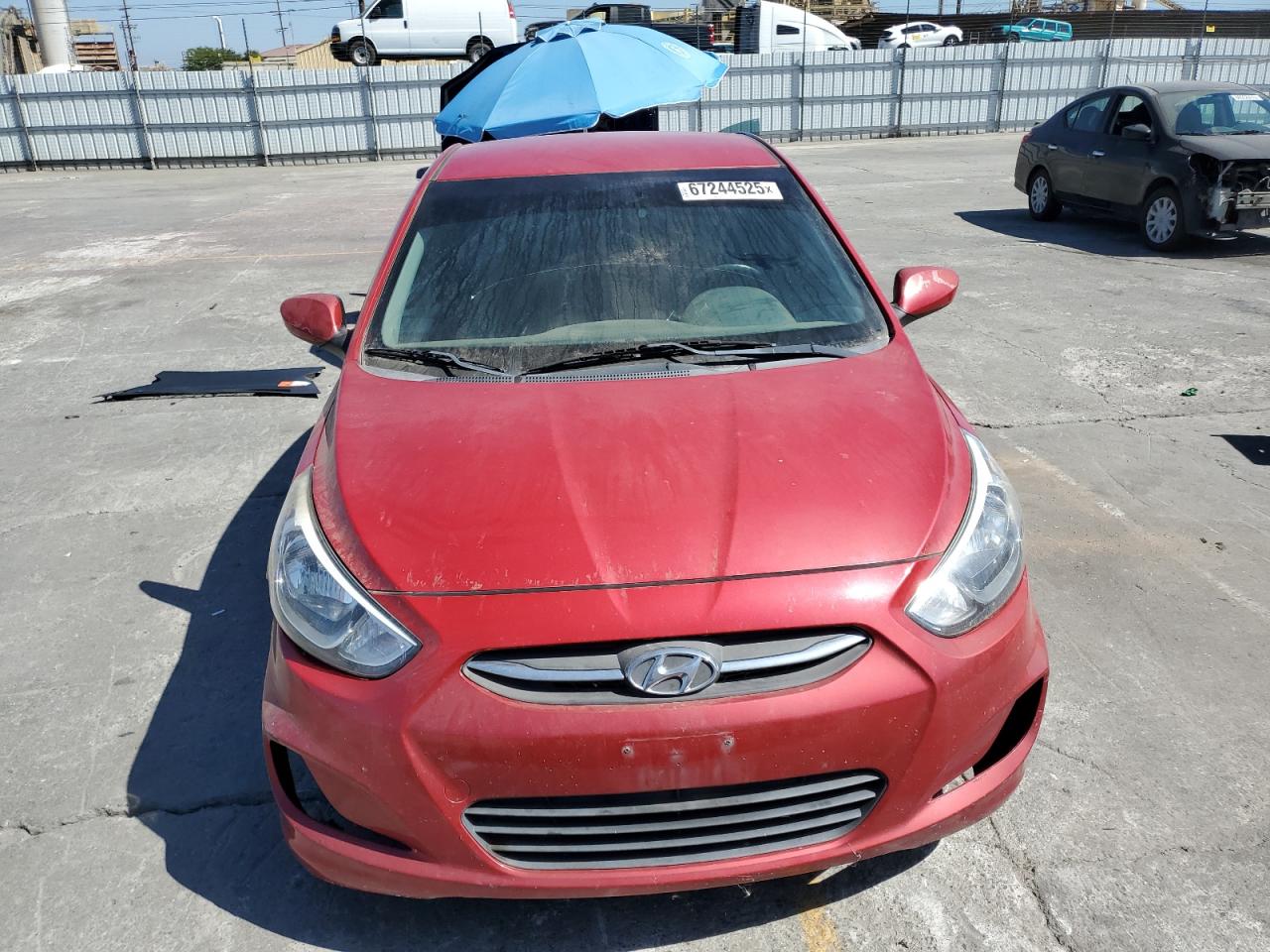 2017 Hyundai Accent Se VIN: KMHCT4AE8HU292468 Lot: 67244525