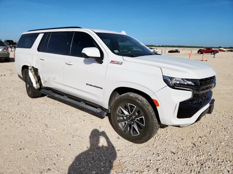  CHEVROLET SUBURBAN 2021 Белы