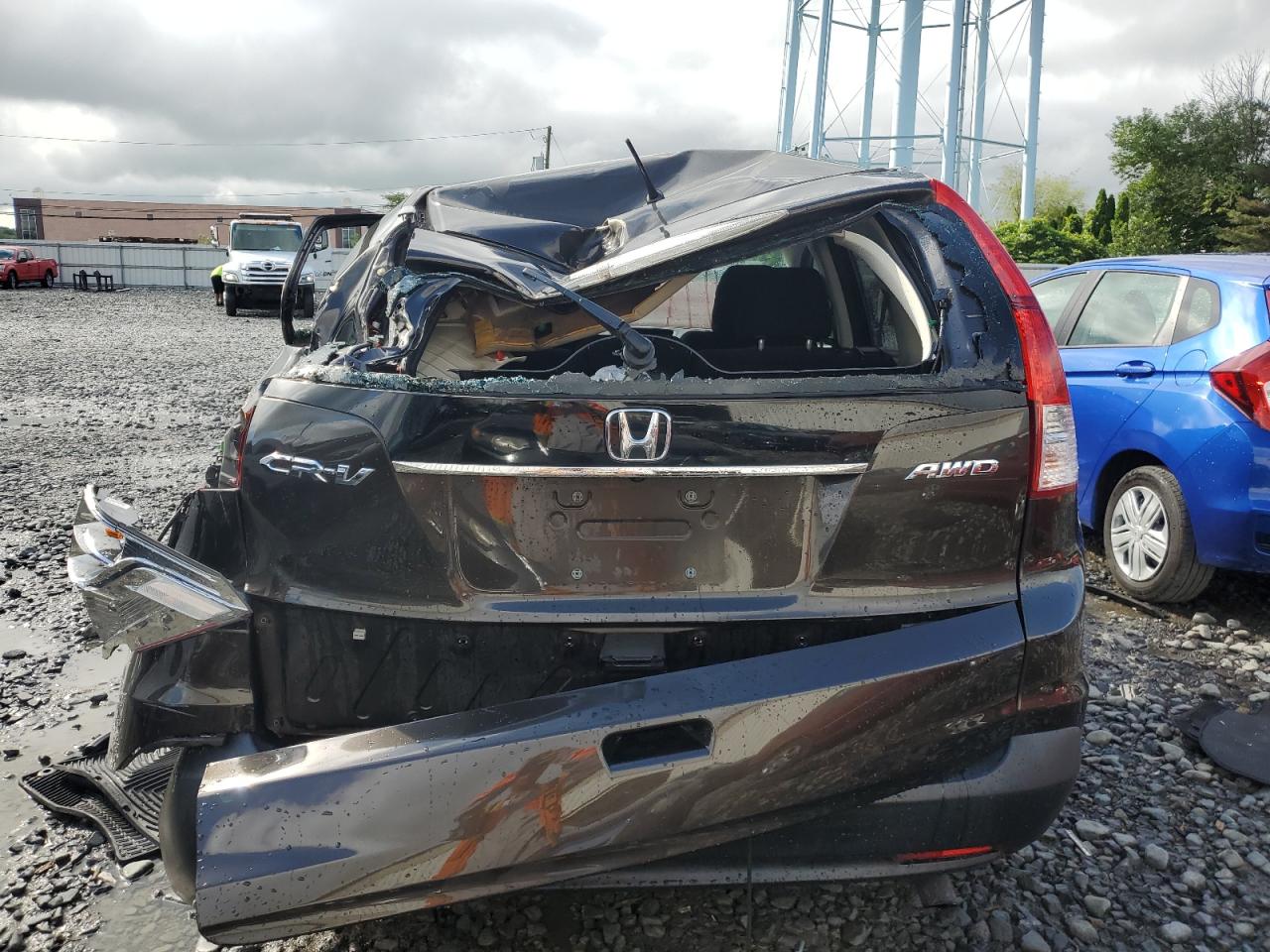 2013 Honda Cr-V Lx VIN: 5J6RM4H35DL071257 Lot: 64787485