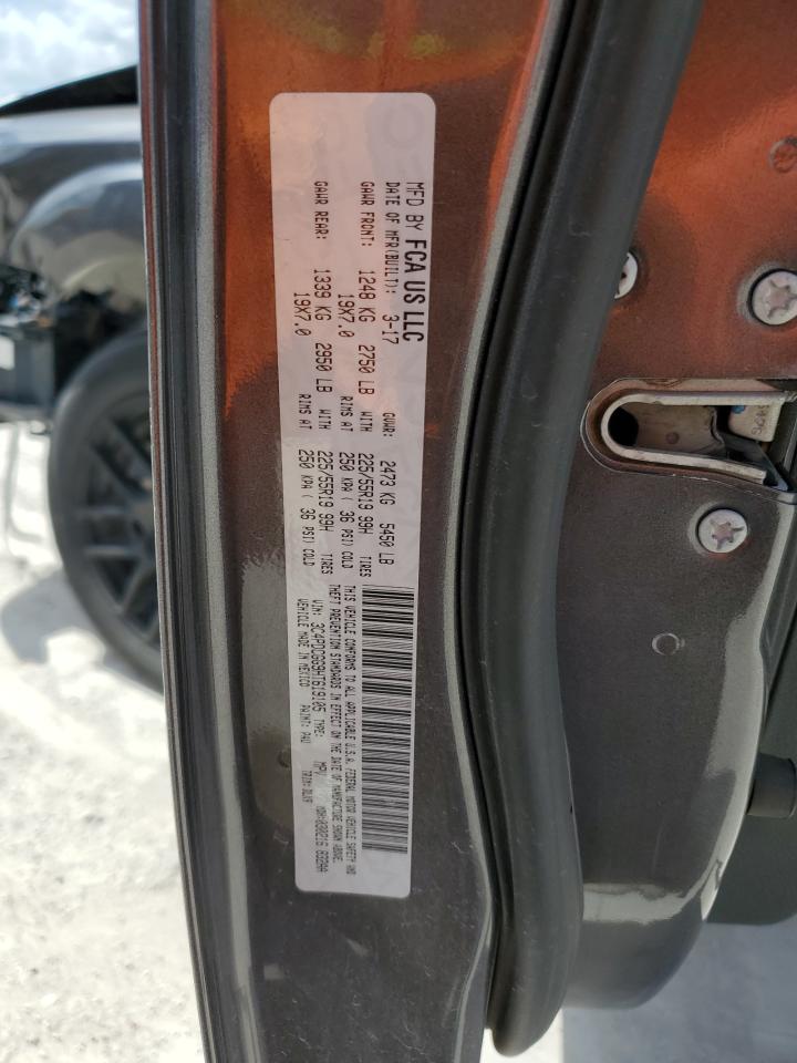 2017 Dodge Journey Crossroad VIN: 3C4PDCGG9HT619105 Lot: 65457205
