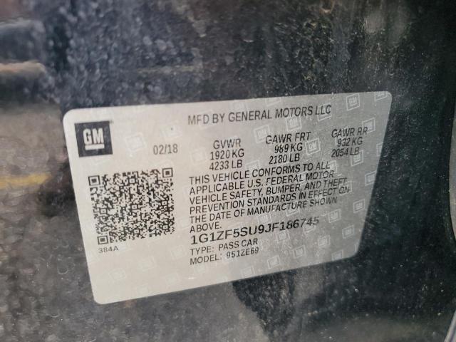 2018 CHEVROLET MALIBU HYBRID  