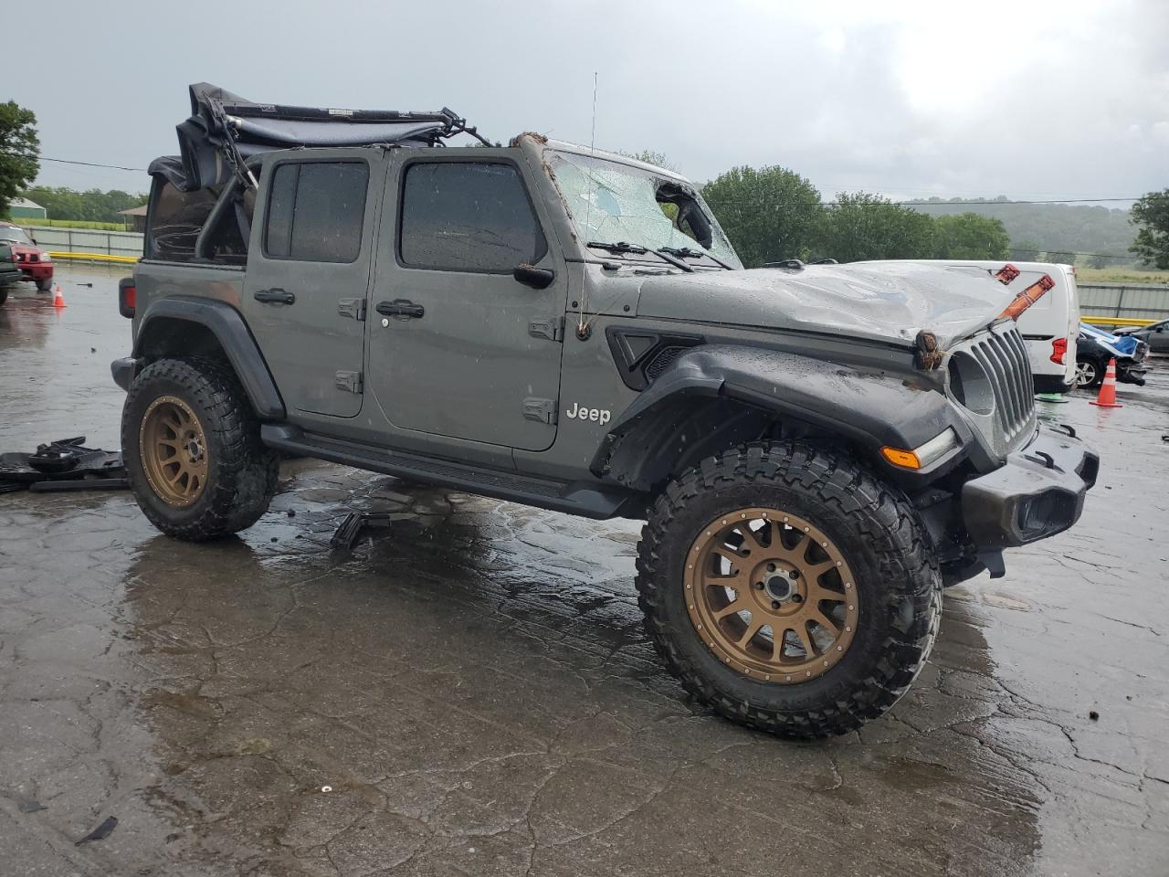 2021 Jeep Wrangler Unlimited Sport VIN: 1C4HJXDM4MW582323 Lot: 63880535