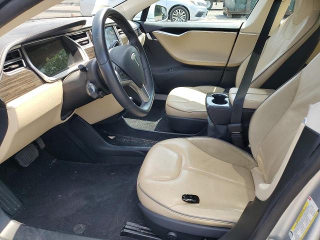 Hatchbacks TESLA MODEL S 2014 Srebrny