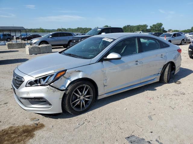 Sedans HYUNDAI SONATA 2017 Srebrny
