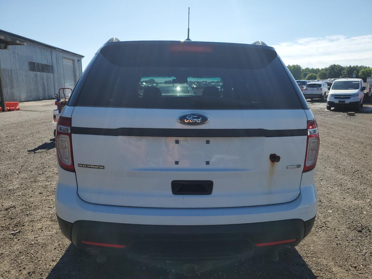 2014 Ford Explorer Police Interceptor VIN: 1FM5K8AR1EGC60297 Lot: 63147005