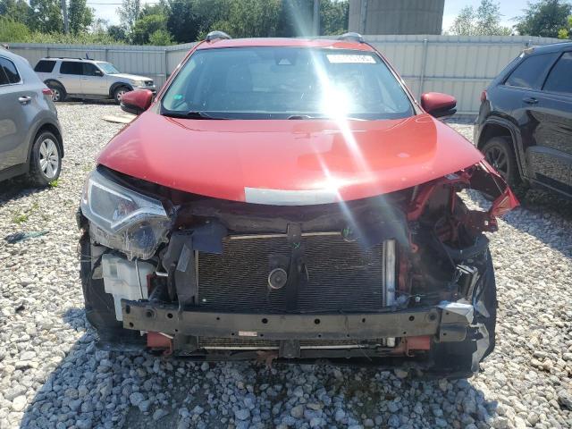  TOYOTA RAV4 2017 Czerwony