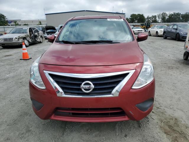  NISSAN VERSA 2017 Czerwony
