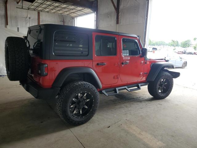  JEEP WRANGLER 2020 Червоний