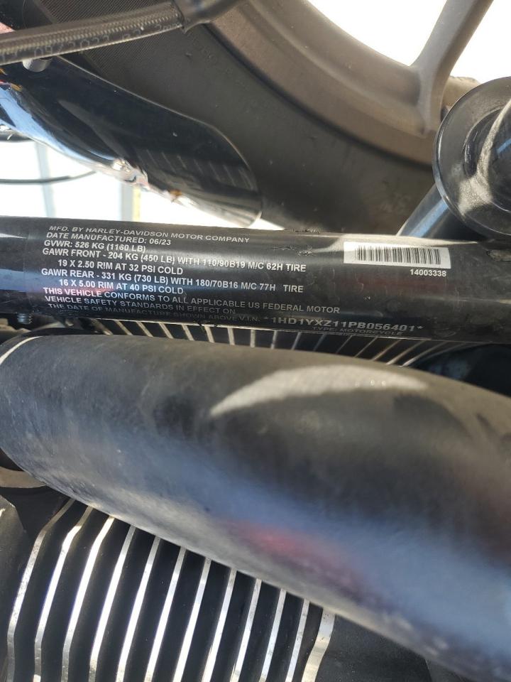 2023 Harley-Davidson Fxlrst VIN: 1HD1YXZ11PB056401 Lot: 66306215