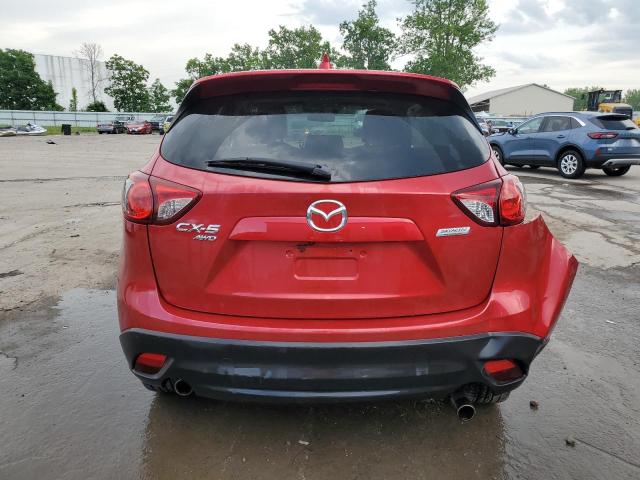  MAZDA CX-5 2016 Czerwony