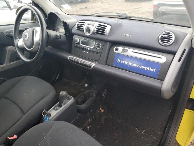 Coupet SMART FORTWO 2013 Żółty