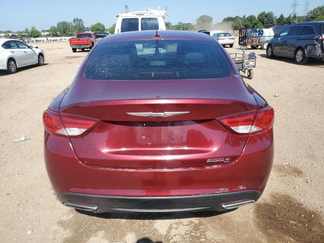  CHRYSLER 200 2016 Red