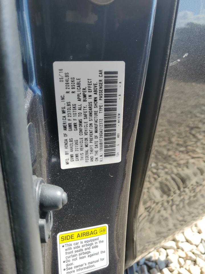 19uub1f36ga012372 19UUB1F36GA012372 2016 Acura Tlx