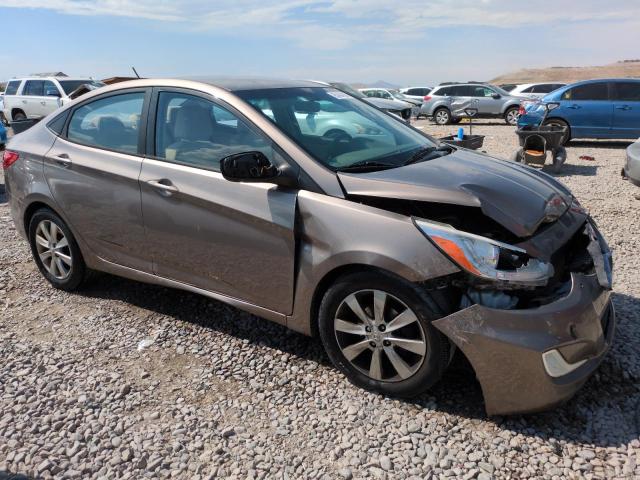 HYUNDAI ACCENT 2014 tan