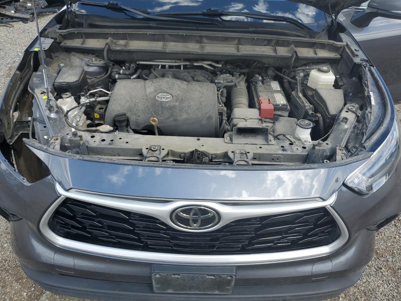 2021 Toyota Highlander L VIN: 5TDBZRBH2MS130497 Lot: 65923085