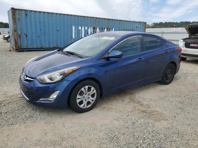  HYUNDAI ELANTRA 2016 Blue