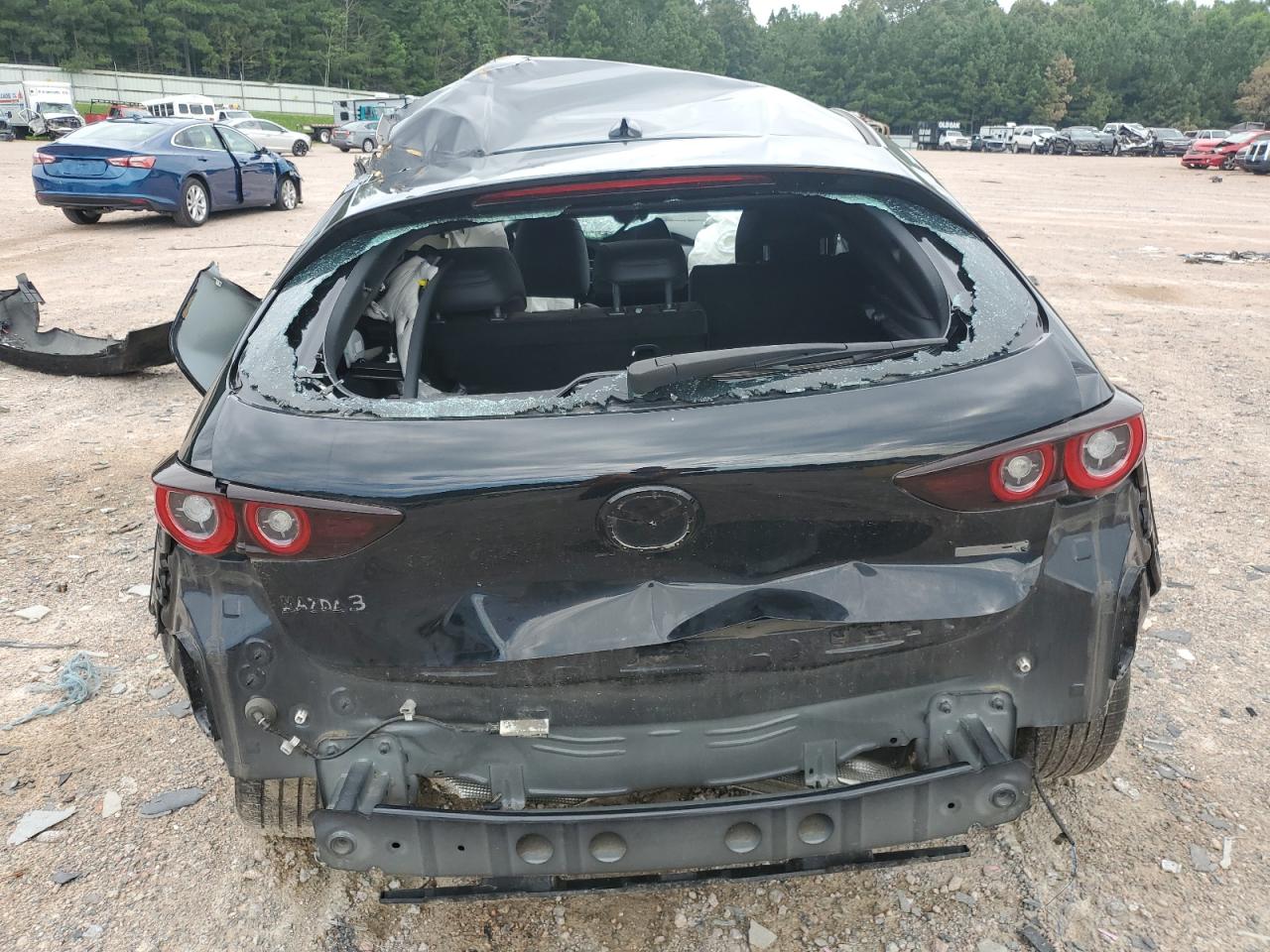 2022 Mazda 3 Premium VIN: JM1BPAML5N1521988 Lot: 64621065