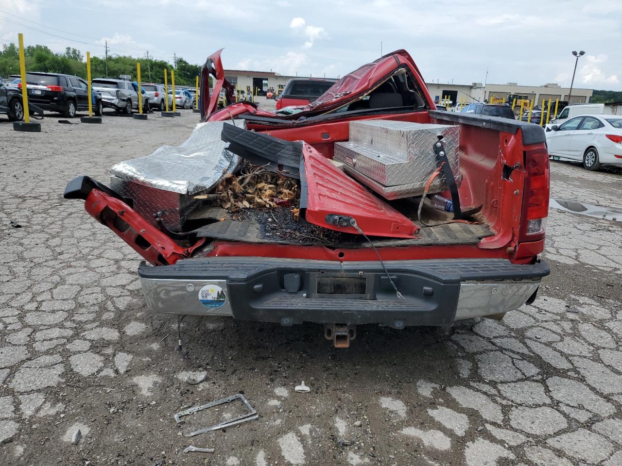 2011 GMC Sierra K1500 Sle VIN: 3GTP2VE25BG125834 Lot: 64714705